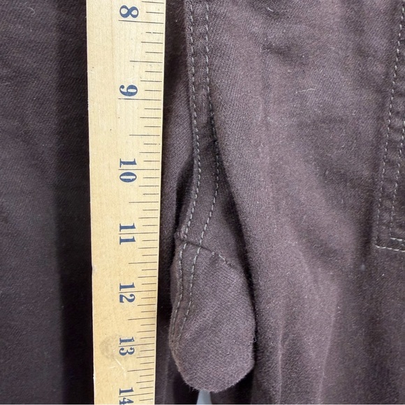 Cabi Utility Jogger Pants Size 10 Brown Zip Hem Pockets Stretch Style 4514 - Picture 6 of 10